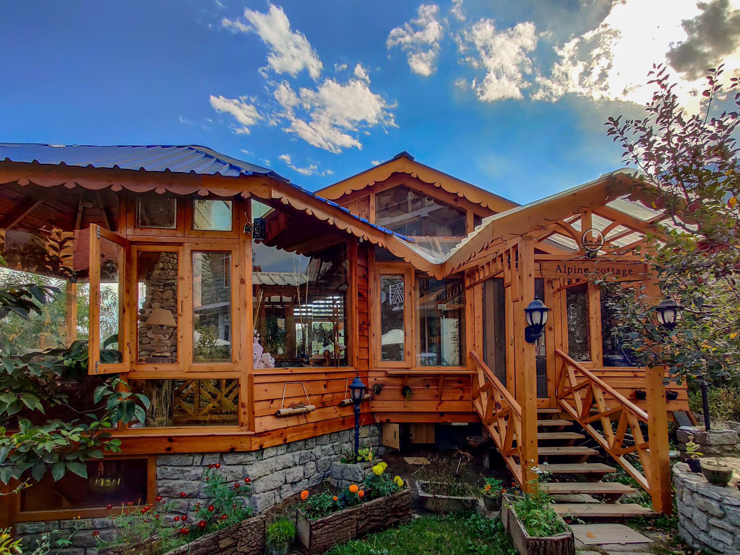 Explore gorgeous snow-clad mountains at StayVista’s Chalet Windflower in Manali