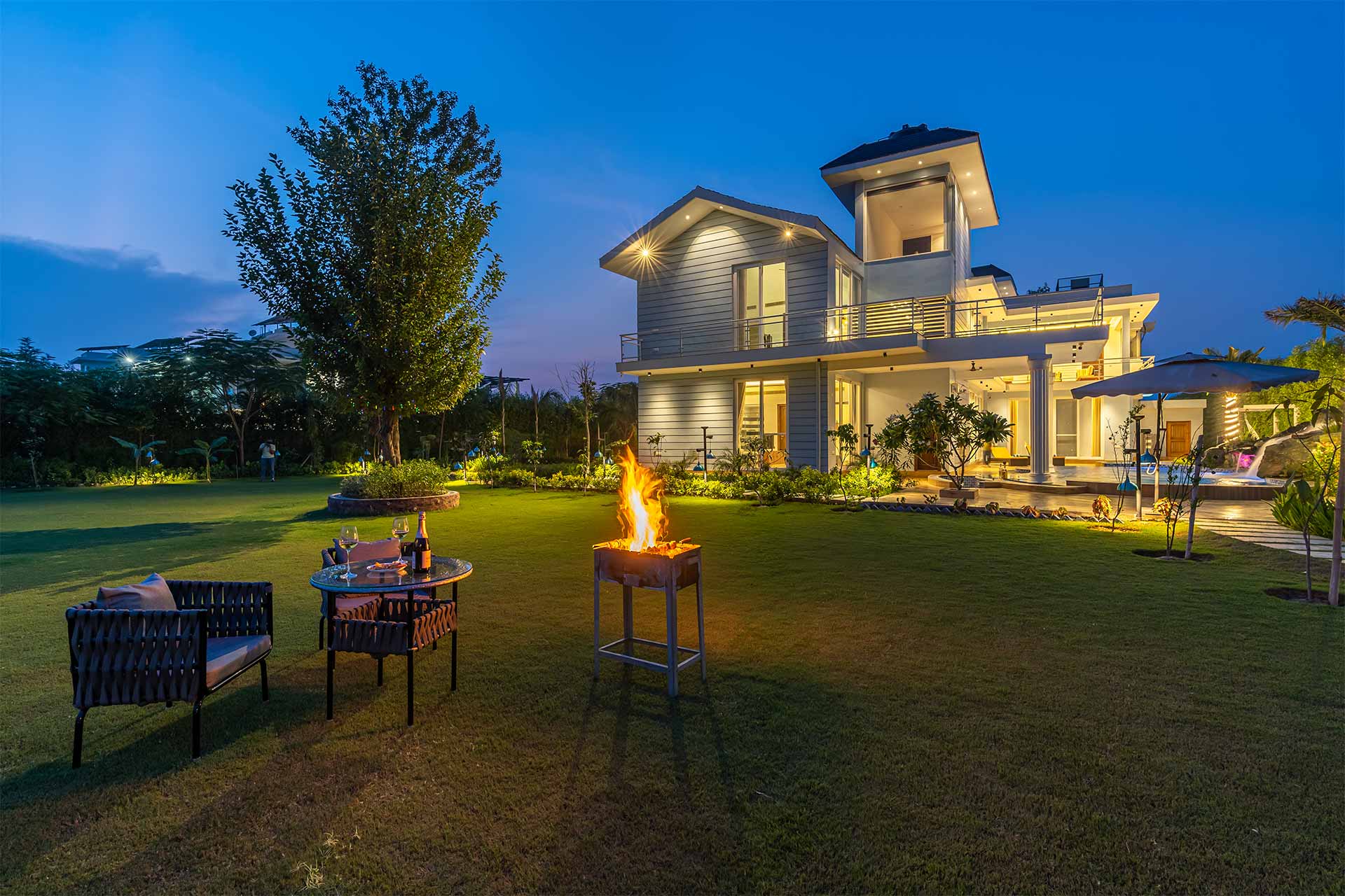 15 Best Villas Near Delhi with Bonfire & BBQ
