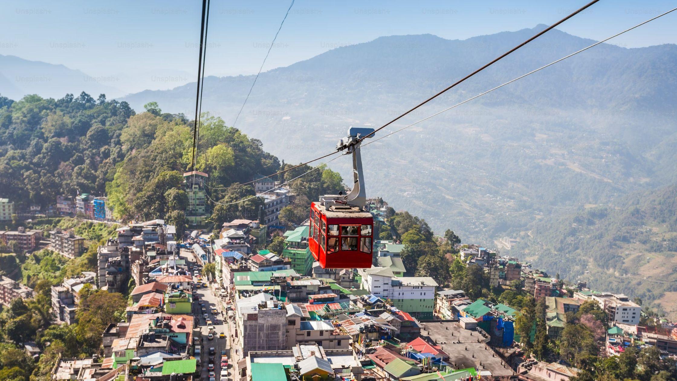 Introducing the Longest Ropeway in India: Now Open in Sikkim’s Yangang