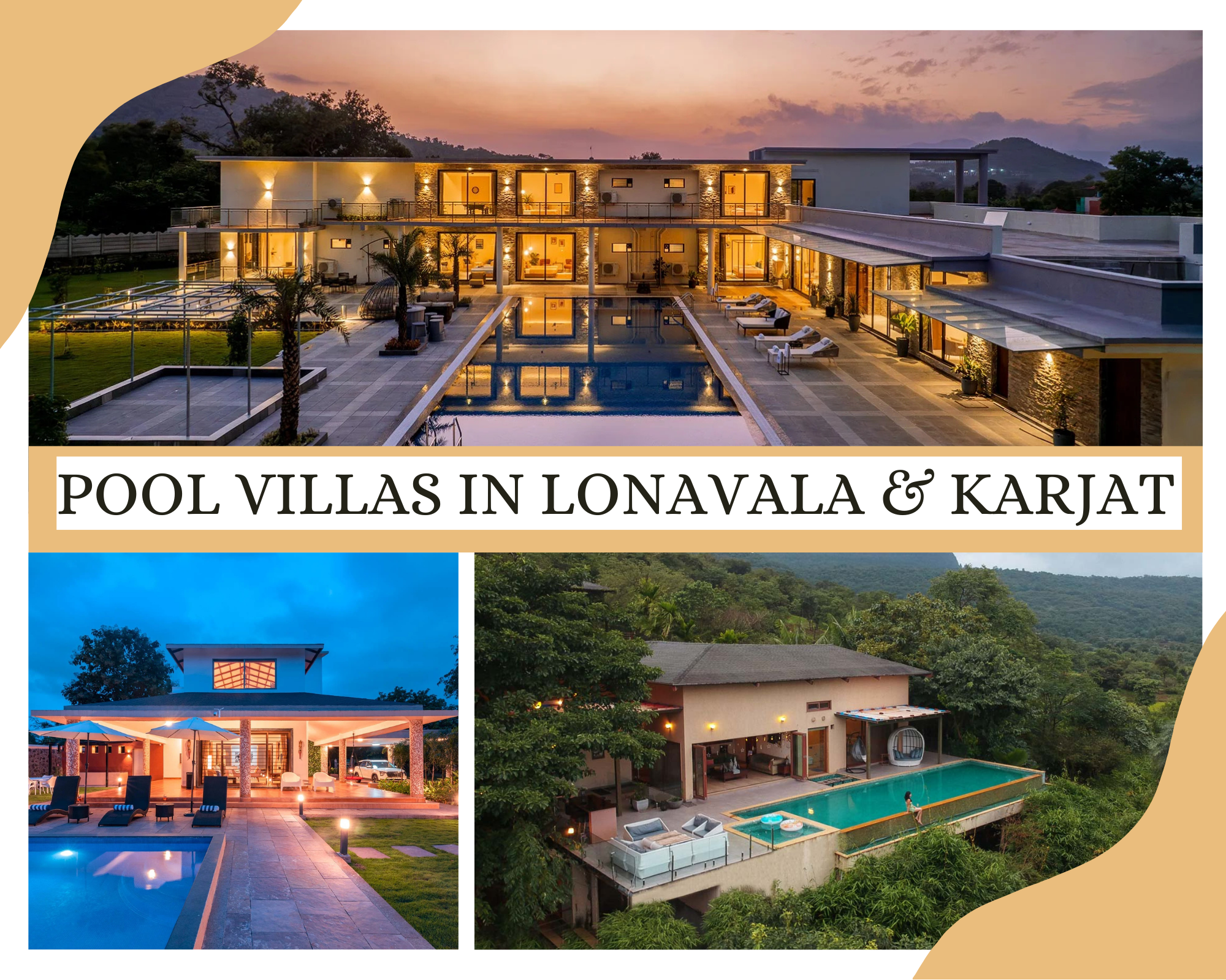 Best Pool Villas in Lonavala and Karjat for Your Summer Getaway