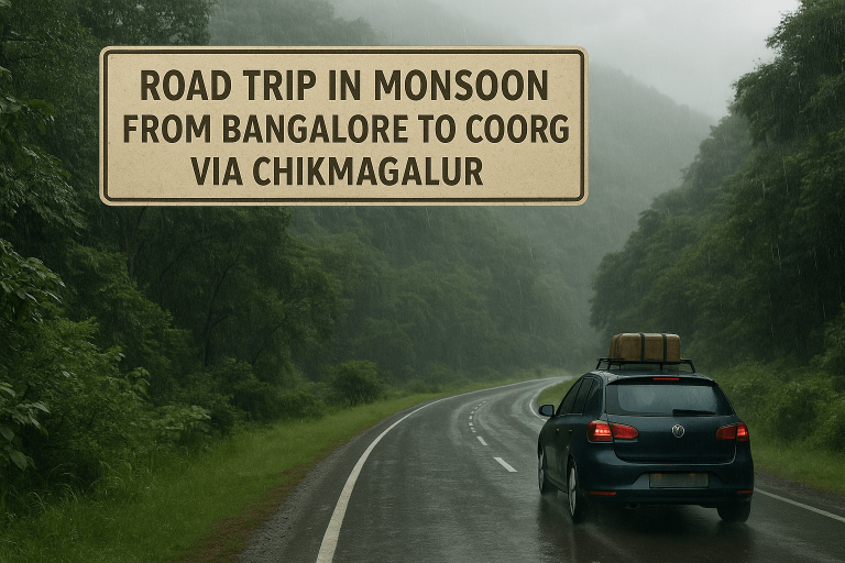 The Ultimate Monsoon Road Trip: Bangalore to Coorg via Chikmagalur | Places To Visit, Distance & More!