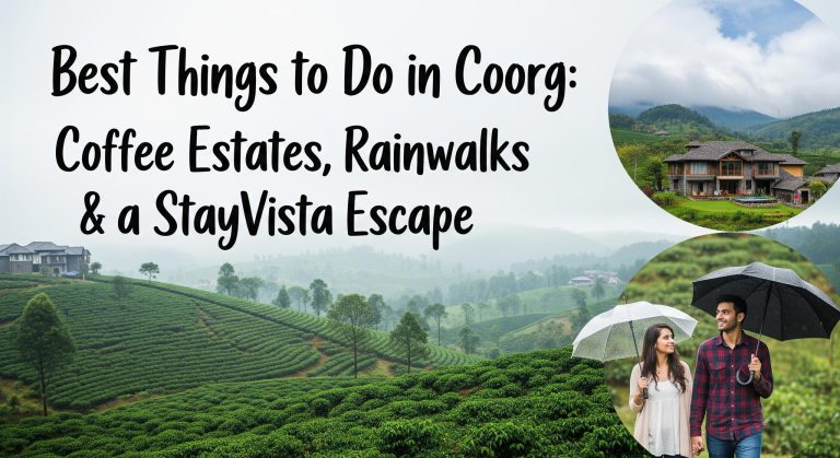 Best Things to Do in Coorg: Coffee Estates, Rainwalks & a StayVista Escape