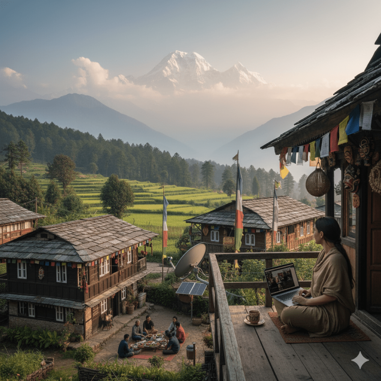 India’s First Remote Work Destination: Digital Nomad Village at Yakten, Sikkim