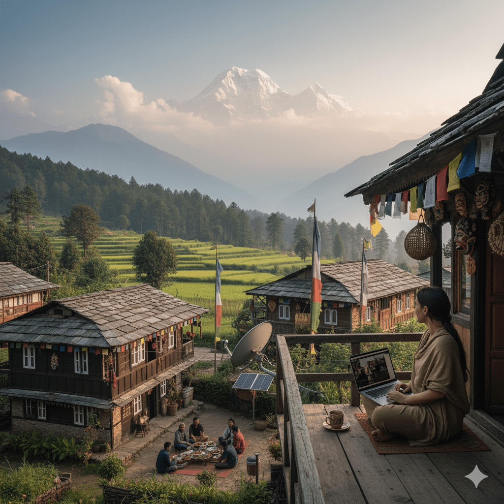 India’s First Remote Work Destination: Digital Nomad Village at Yakten, Sikkim