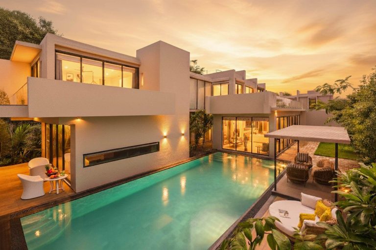 Cielo House: A Modern Villa in Alibaug Framed by Hills and Horizon