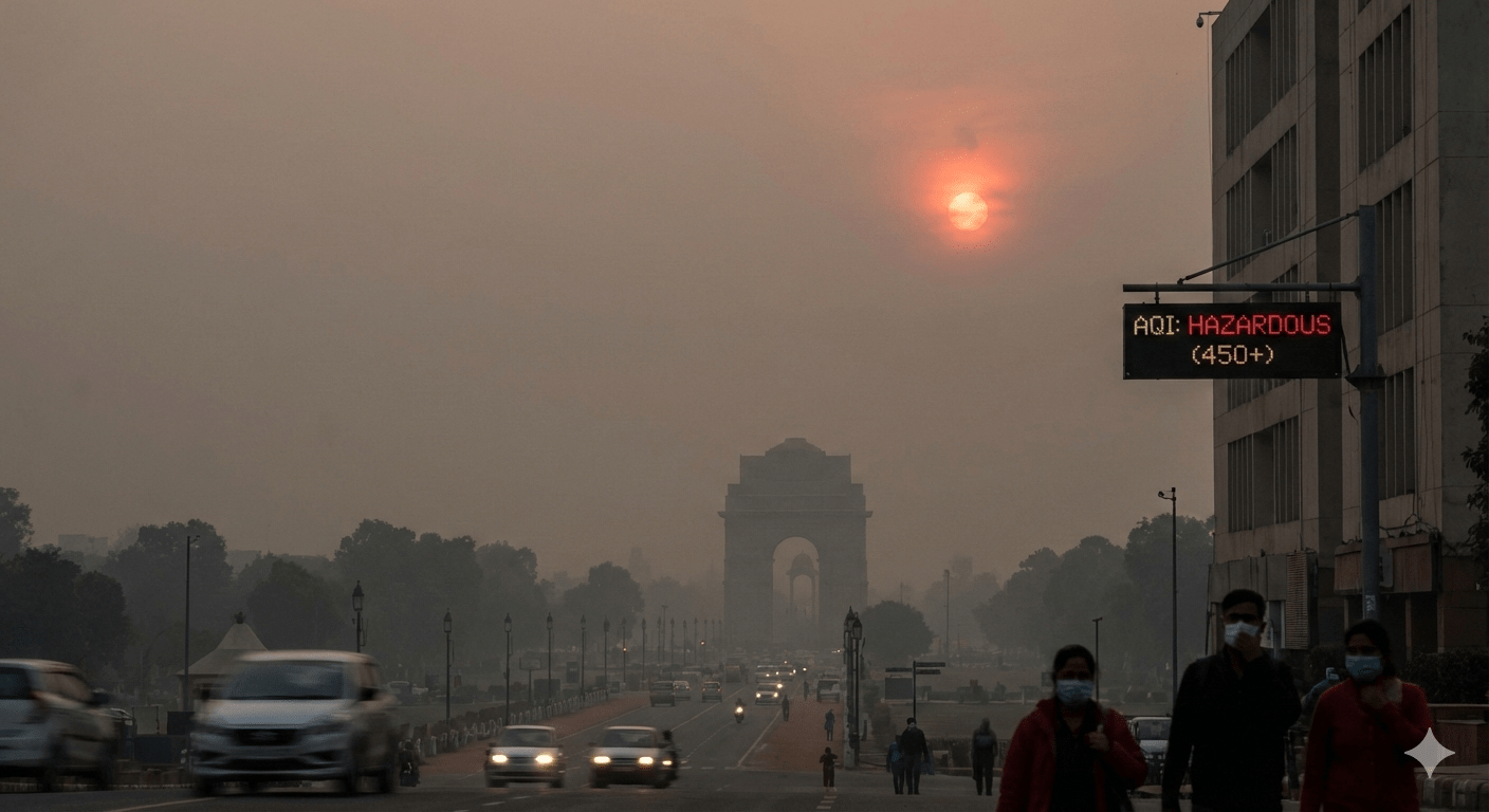 Delhi AQI Crosses 500: 10 Hill Stations Near Delhi Offering Clean Air & Skies in December (REAL TIME AQI)