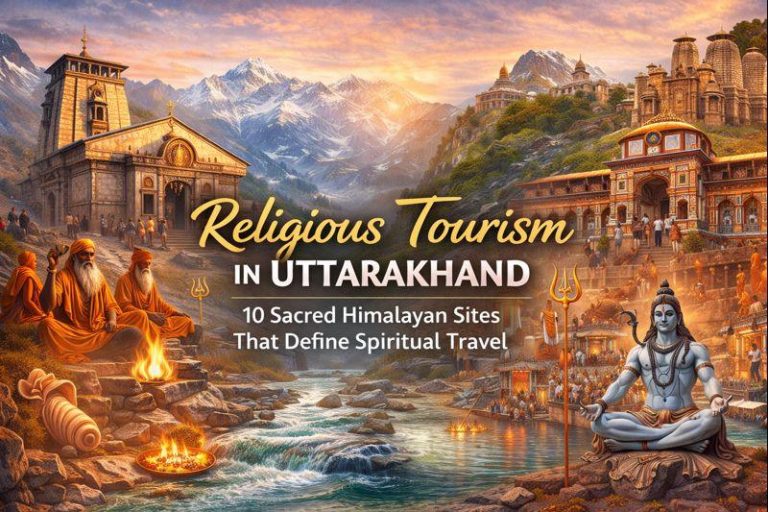 Religious Tourism in Uttarakhand: 10 Sacred Himalayan Sites That Define Spiritual Travel