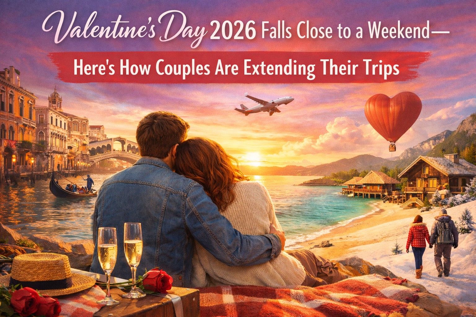 Valentine’s Day 2026 Falls Close to a Weekend—Here’s How Couples Are Extending Their Trips