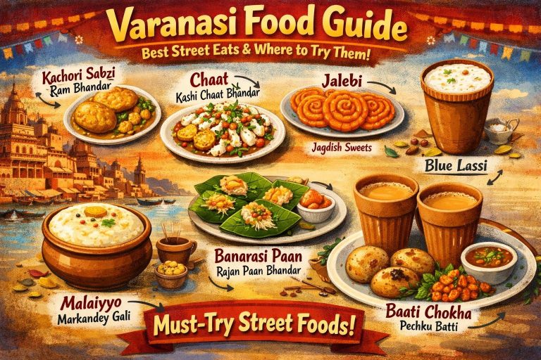 Varanasi Food Guide | Best Street Eats & Where to Try Them