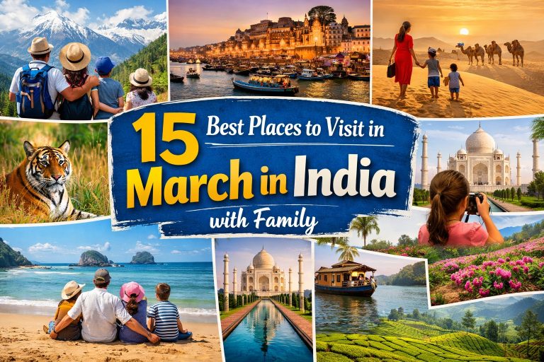 15 Best Places to Visit in March in India with Family (Travel Guide 2026)