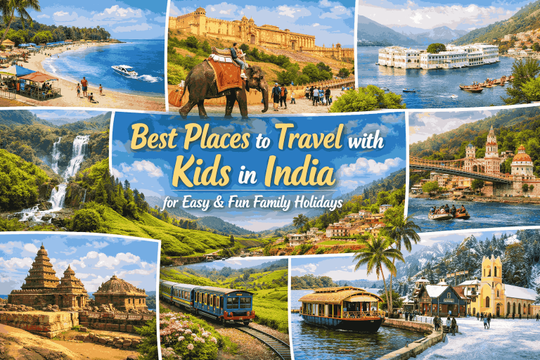 Best Places to Travel with Kids in India for Easy & Fun Family Holidays