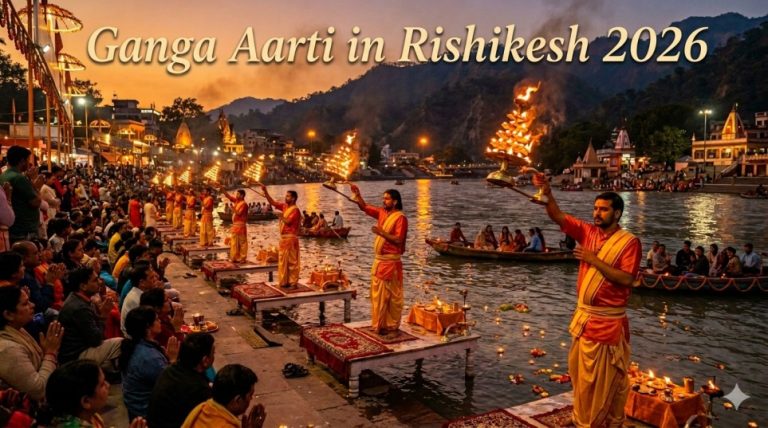 15 Best Places to Visit Around Ganga Aarti in Rishikesh (2026-27 Timings & Fees)