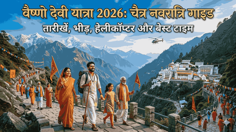वैष्णो देवी यात्रा 2026: चैत्र नवरात्रि गाइड: तारीखें, भीड़, हेलीकॉप्टर और बेस्ट टाइम