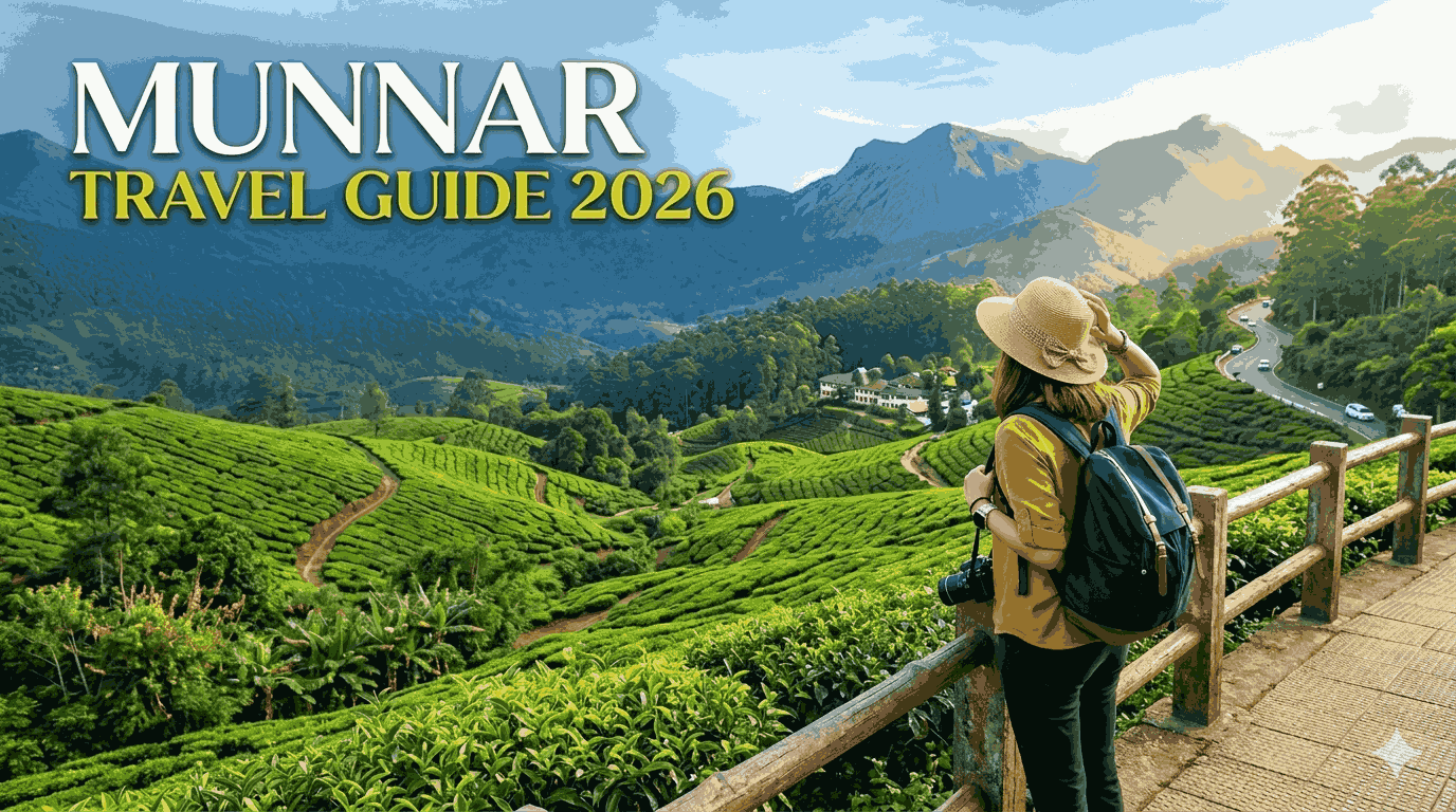 Munnar Travel Guide 2026: 3-Day Itinerary, Weather & Top Attractions