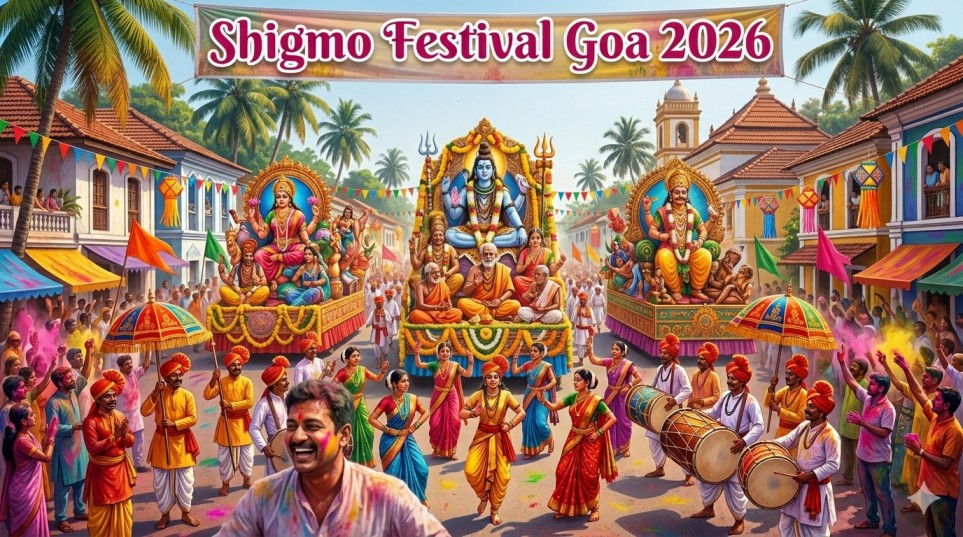 Shigmo Festival Goa 2026: Complete Parade Schedule, Best Towns & What to Expect (All 19 Locations)
