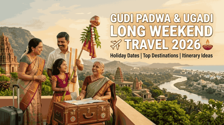 Gudi Padwa & Ugadi Long Weekend Travel 2026: Holiday Dates, Top Destinations & Itinerary Ideas