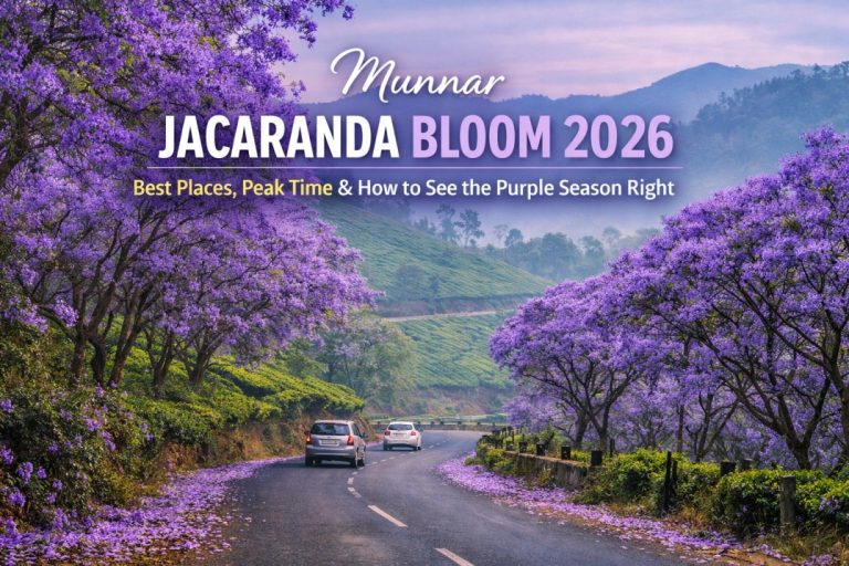 Munnar Jacaranda Bloom 2026: Where to See It, When to Go & How to Catch the Purple Season Right