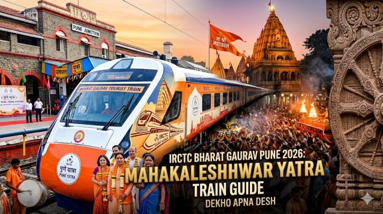 IRCTC Bharat Gaurav Pune 2026: 11-Day Mahakaleshwar & Uttar Bharat Darshan Yatra Train from Daund