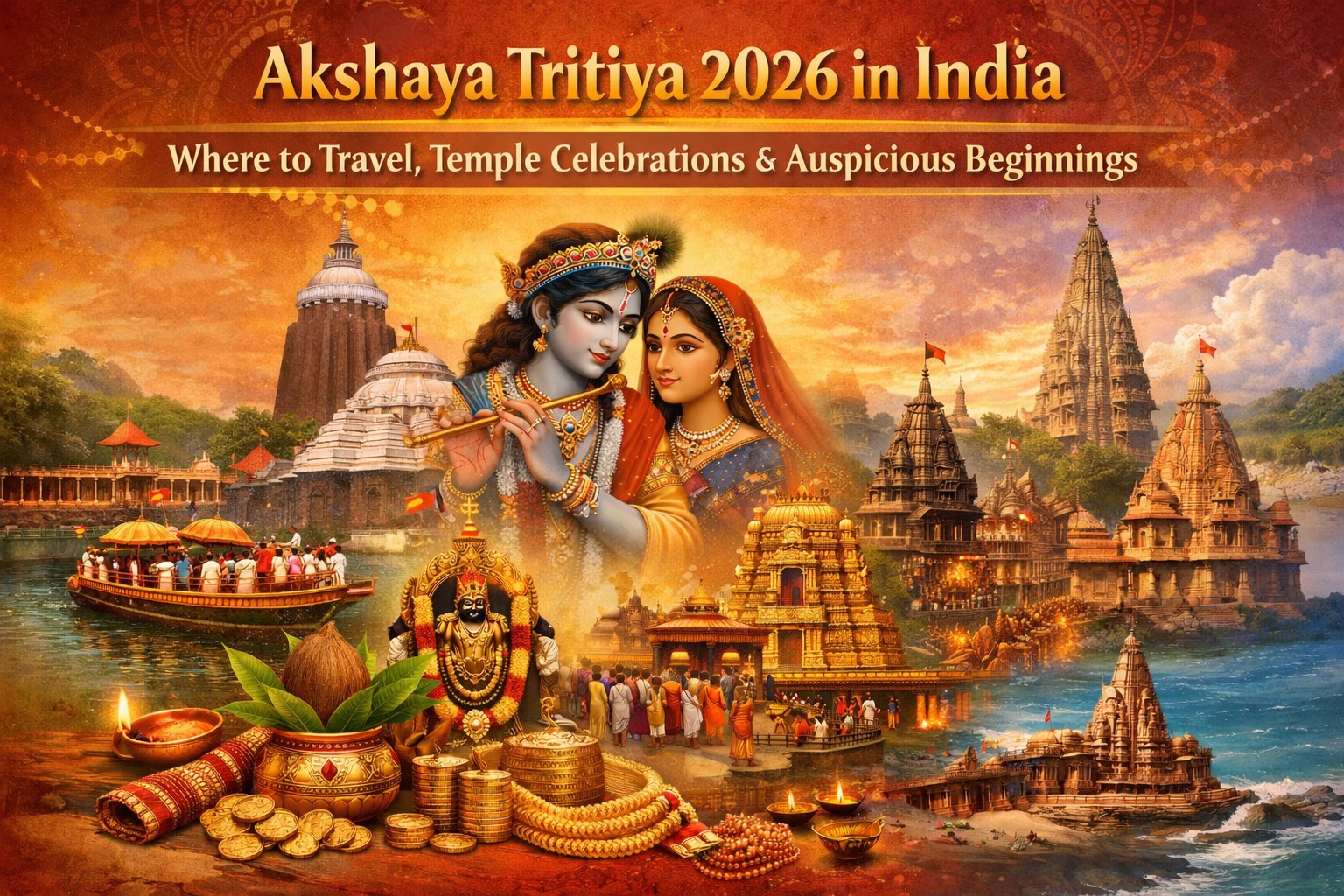 Akshaya Tritiya 2026 in India: Where to Travel, Temple Celebrations & Auspicious Beginnings
