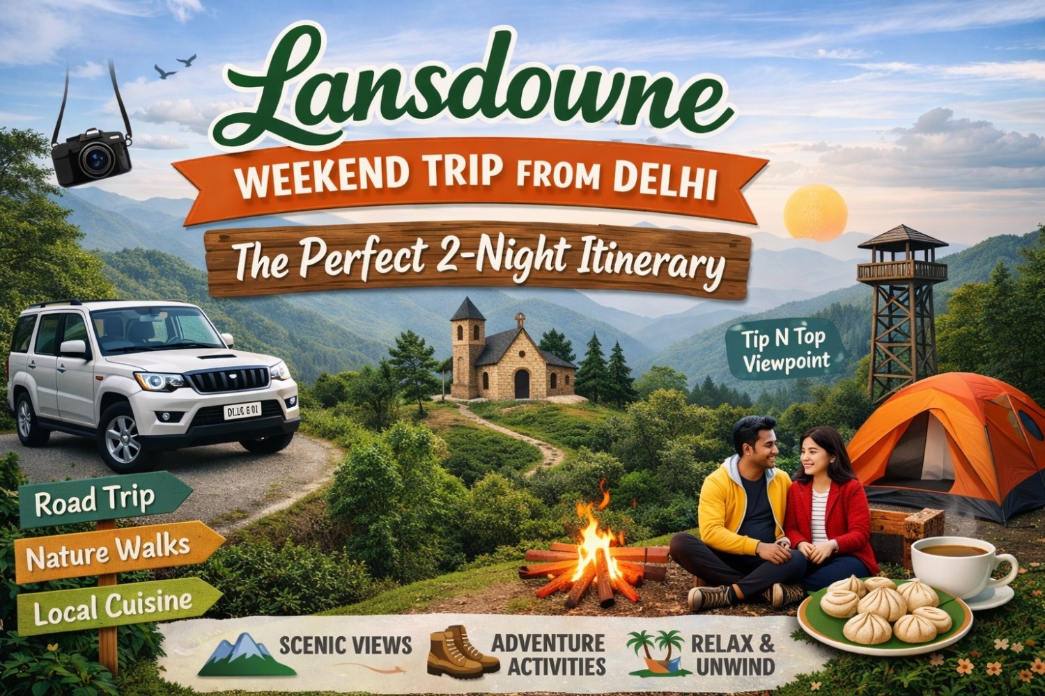 Lansdowne Weekend Trip from Delhi: The Perfect 2-Night Itinerary