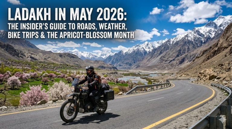Ladakh in May 2026: The Insider’s Guide to Roads, Weather, Bike Trips & the Apricot-Blossom Month