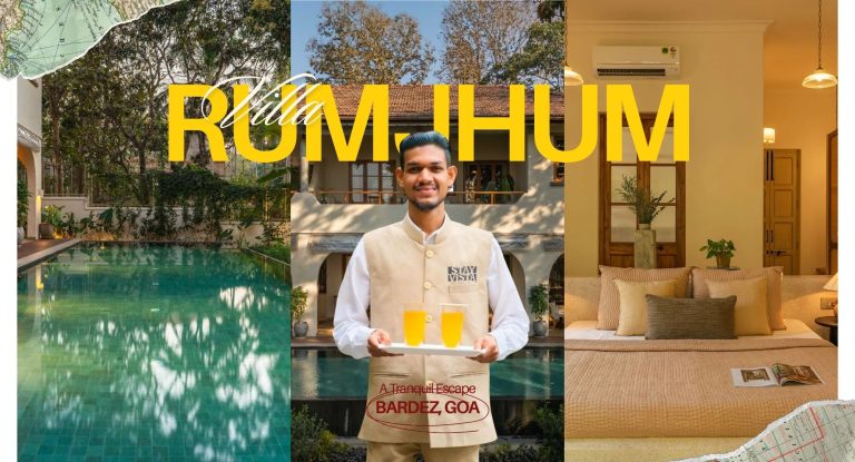 Villa Rumjhum: A Tranquil Escape Among the Best Villas in Goa for Rent with Private Pool