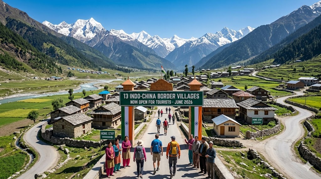 13 Indo-China Border Villages Now Open for Tourists in June 2026 — From Mana to Lachung, and Why 7 Need Just Aadhaar