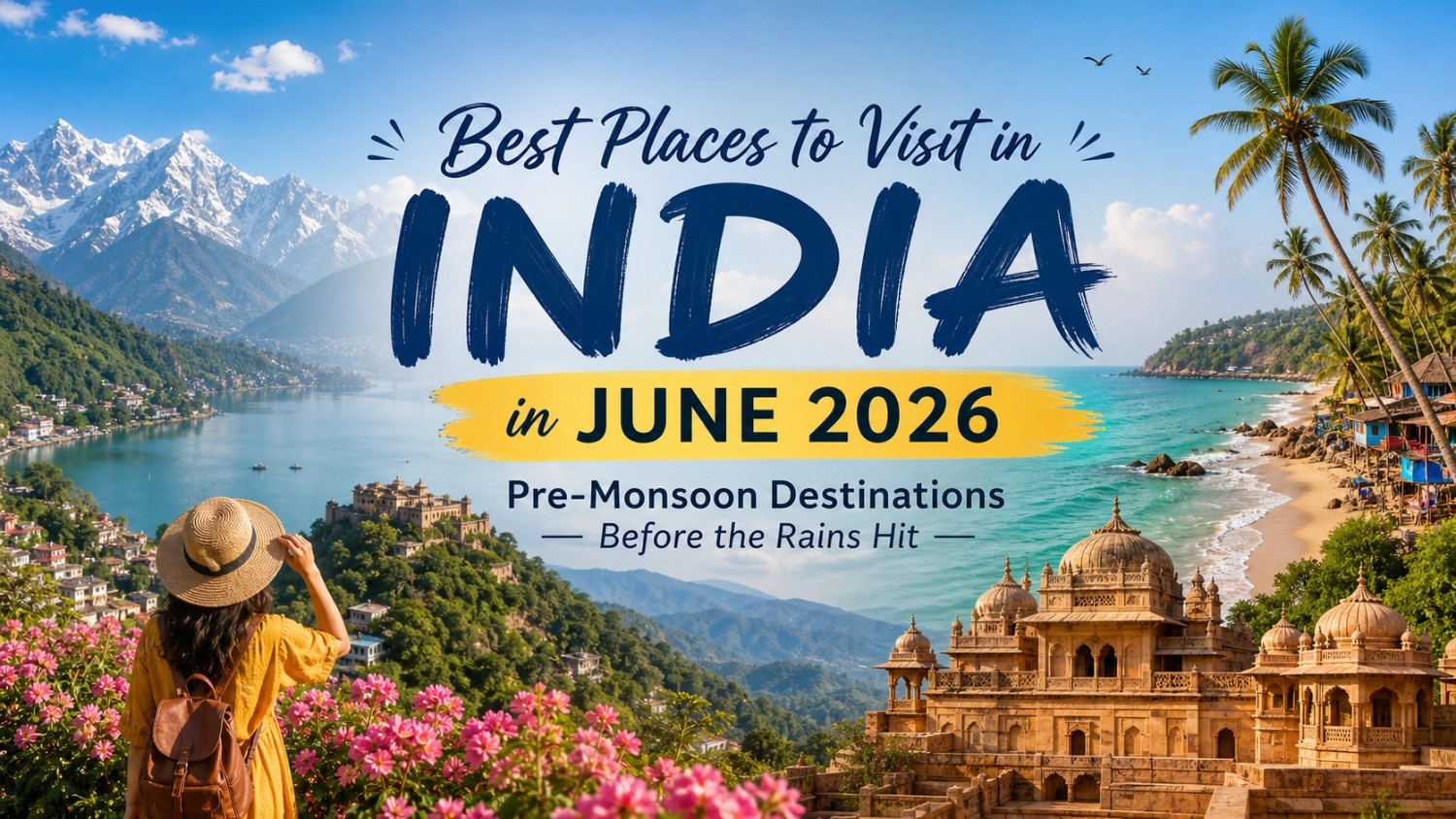 Best Places to Visit in India in June 2026: Pre-Monsoon Destinations Before the Rains Hit