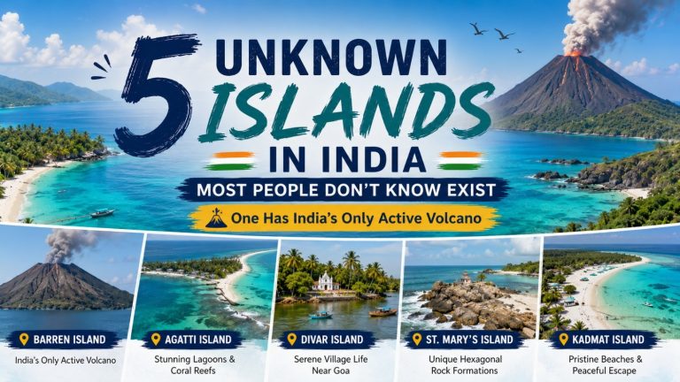 5 Unknown Islands in India Most People Don’t Know Exist (One Has India’s Only Active Volcano)