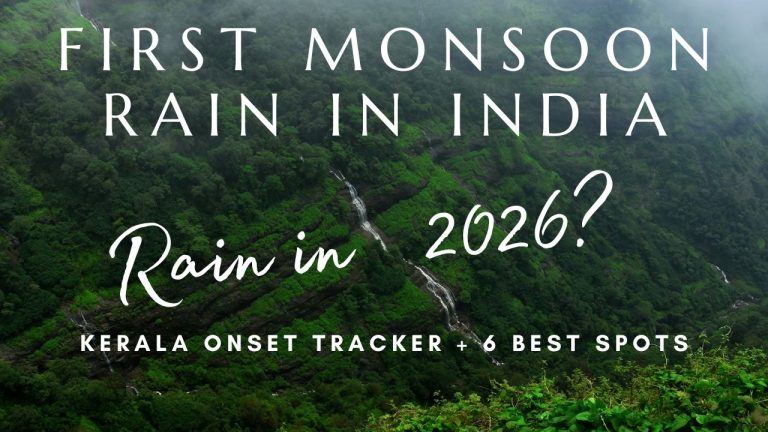 First Monsoon Rain India 2026: First Rain Arrives + 6 Onset Spots