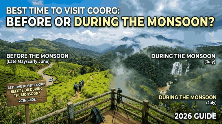 Best Time to Visit Coorg: Should You Go Before or During the Monsoon? A 2026 Guide
