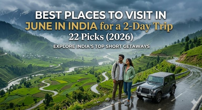 Best Places to Visit in June in India for a 2-Day Trip: 22 Picks (2026)