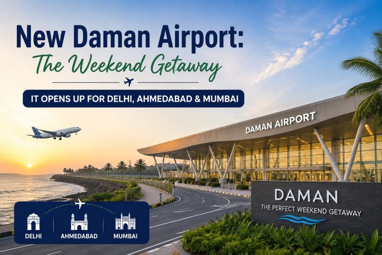 New Daman Airport: The Weekend Getaway It Opens Up for Delhi, Ahmedabad & Mumbai