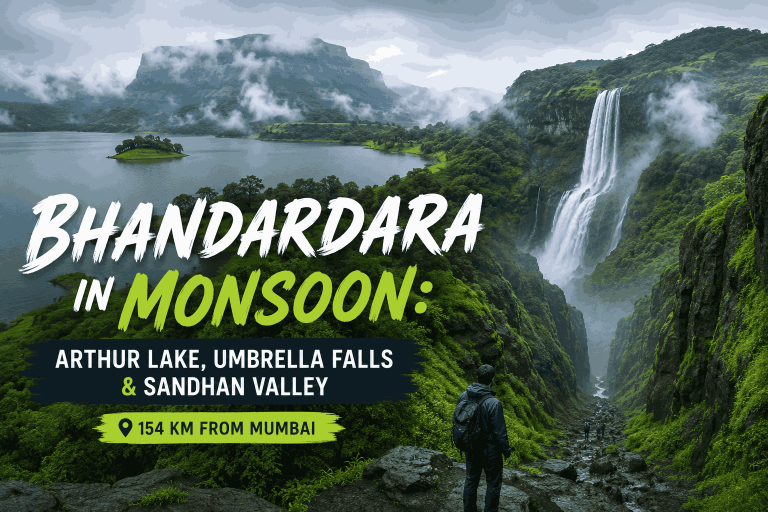 Bhandardara in Monsoon: Arthur Lake, Umbrella Falls & Sandhan Valley (154 km From Mumbai)