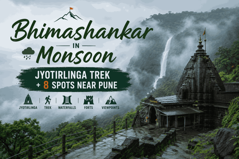 Bhimashankar in Monsoon: Jyotirlinga Trek + 8 Spots Near Pune