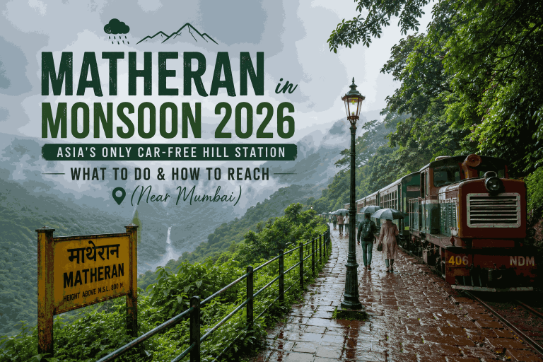 Matheran in Monsoon 2026: Asia’s Only Car-Free Hill Station – What to Do in August & How to Reach (Near Mumbai)