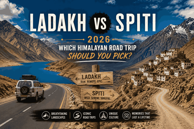 Ladakh vs Spiti 2026: Which Himalayan Road Trip Should You Pick?