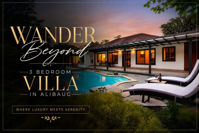 Wander Beyond – A 3-bedroom private villa in Alibaug