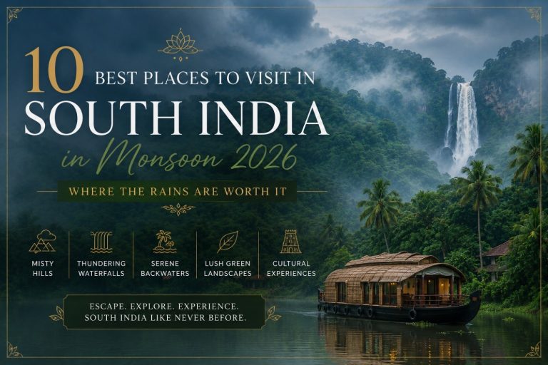 10 Best Places to Visit in South India in Monsoon 2026 (Where the Rains Are Worth It)