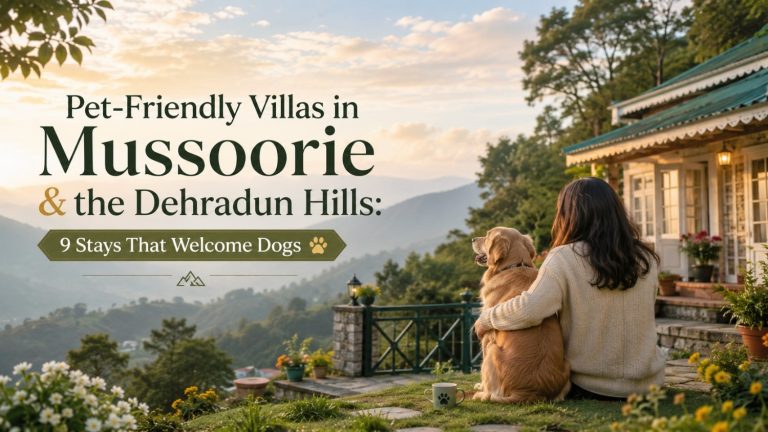 Pet-Friendly Villas in Mussoorie & the Dehradun Hills: 9 Stays That Welcome Dogs (June 2026)