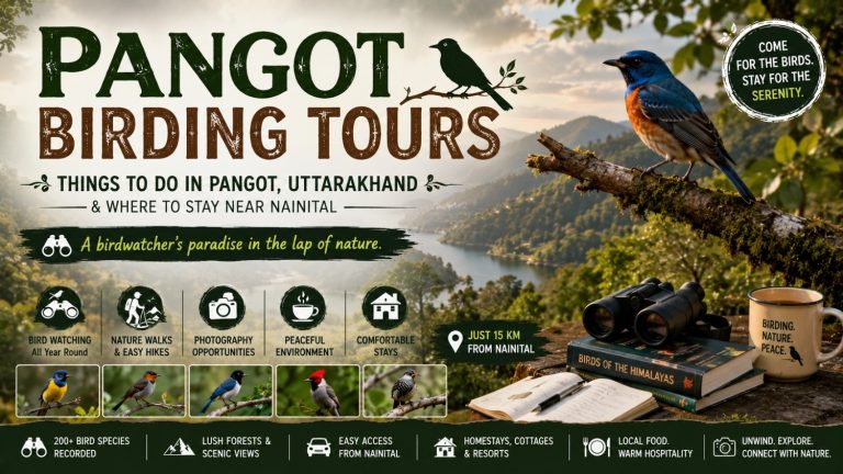 Pangot Birding Tours: Things to Do in Pangot, Uttarakhand & Where to Stay Near Nainital