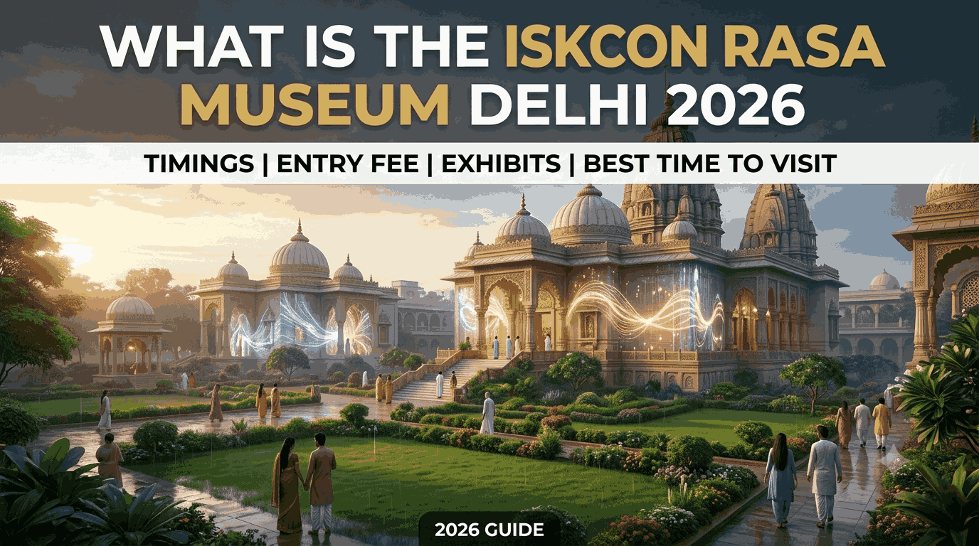 What Is the ISKCON Rasa Museum Delhi 2026 — Timings, Entry Fee, Exhibits & Best Time to Visit?