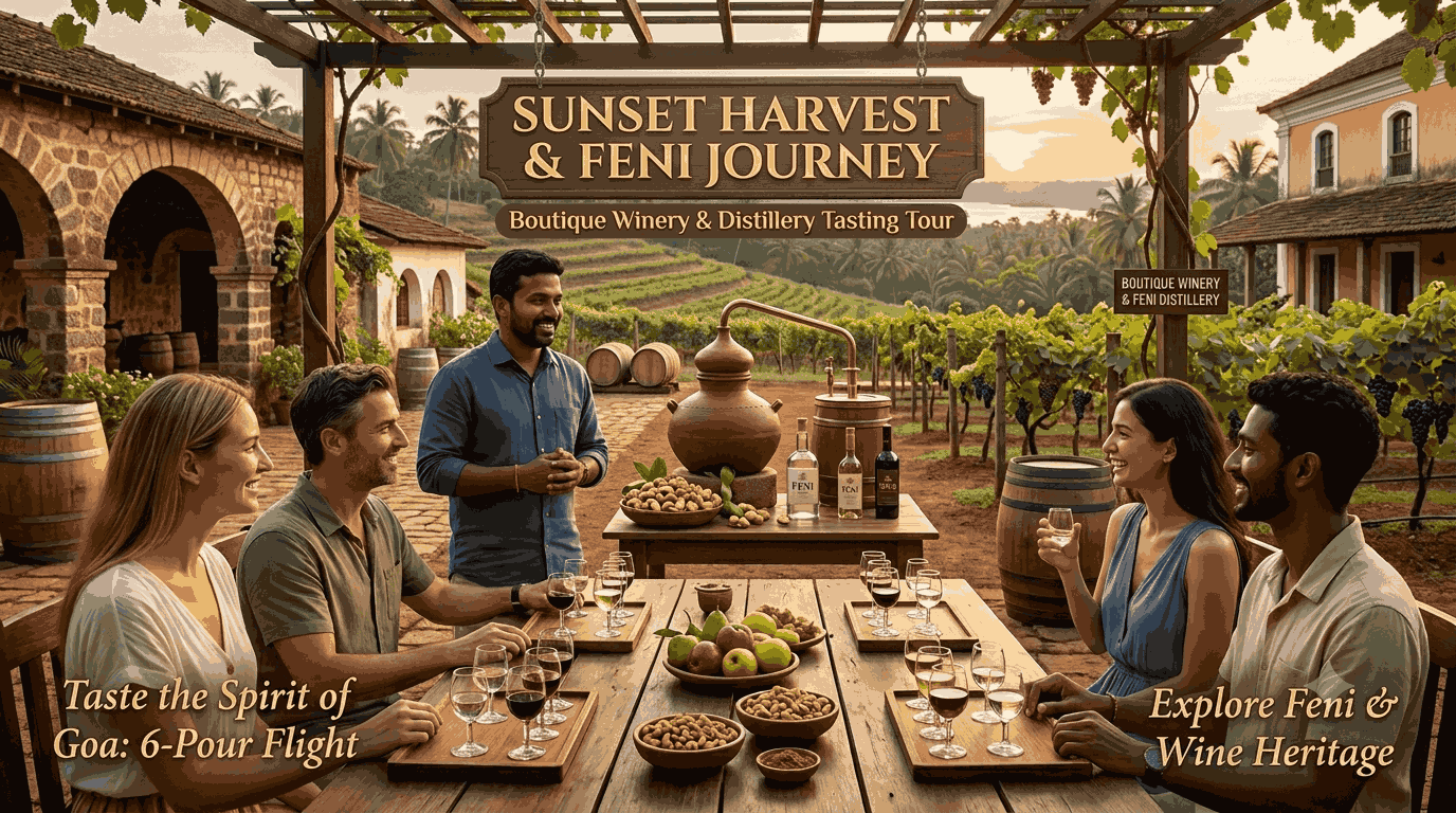 Wine Tasting in Goa: Cashew Feni Distilleries, Boutique Wineries & Tasting Tours