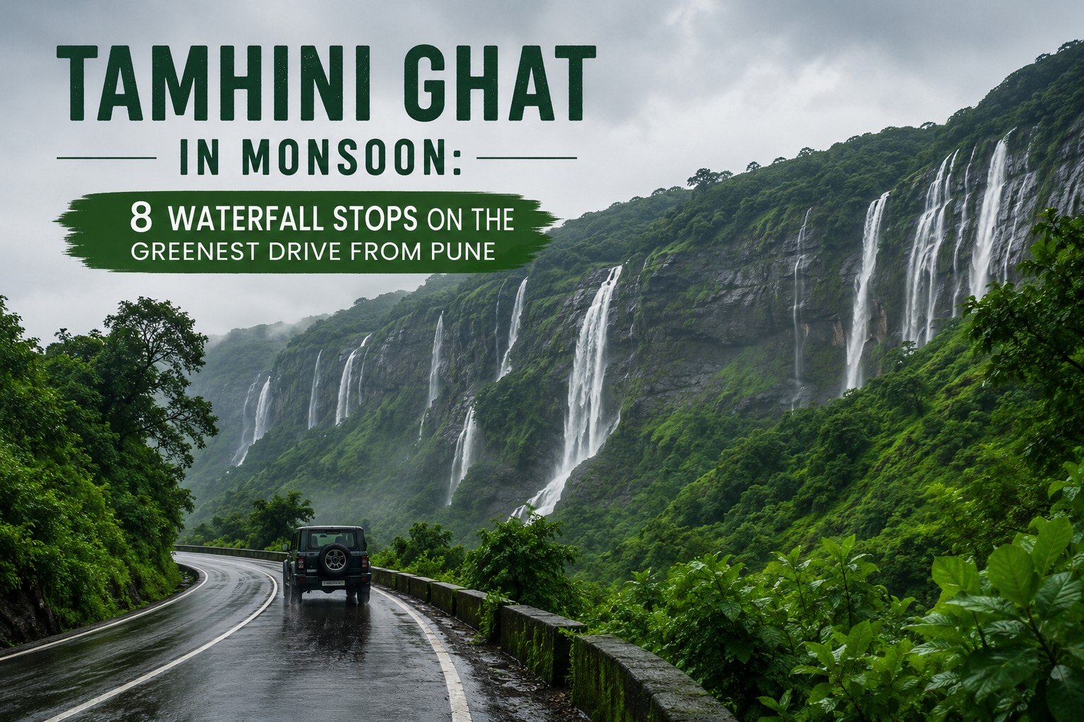 Tamhini Ghat in Monsoon: 8 Waterfall Stops on the Greenest Drive From Pune