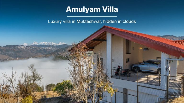 The 4-Bedroom Himalayan-View Villa in Mukteshwar With a Lawn, Bonfire and Alfresco Dining