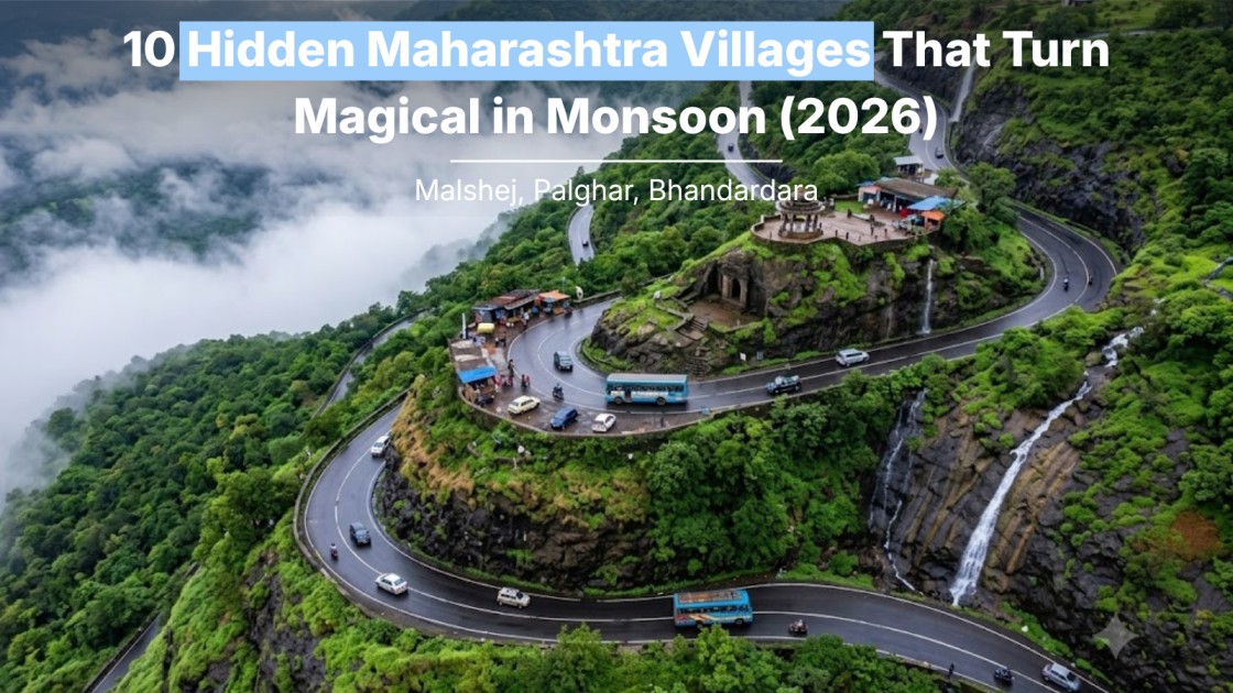 10 Hidden Maharashtra Villages That Turn Magical in the Monsoon (2026)