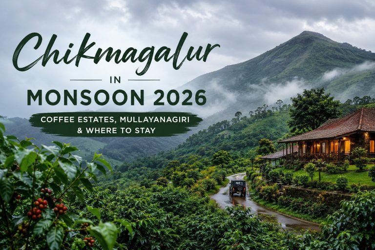 Chikmagalur in Monsoon 2026: Coffee Estates, Mullayanagiri & Where to Stay (245 km From Bangalore)