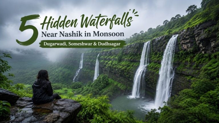 5 Hidden Waterfalls Near Nashik in Monsoon: Dugarwadi, Someshwar & Dudhsagar