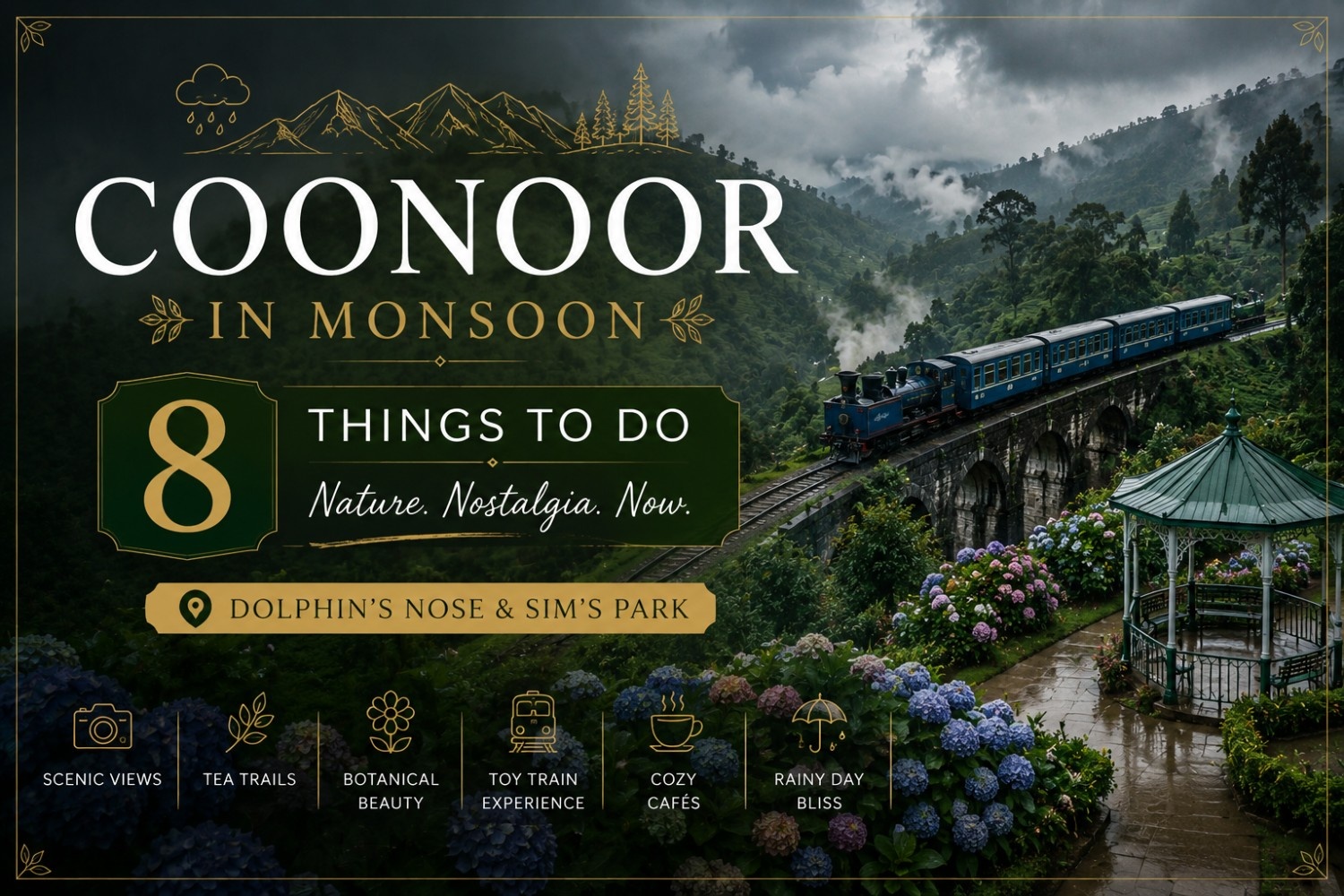 Coonoor in July: 8 Things to Do, Weather and How to Reach