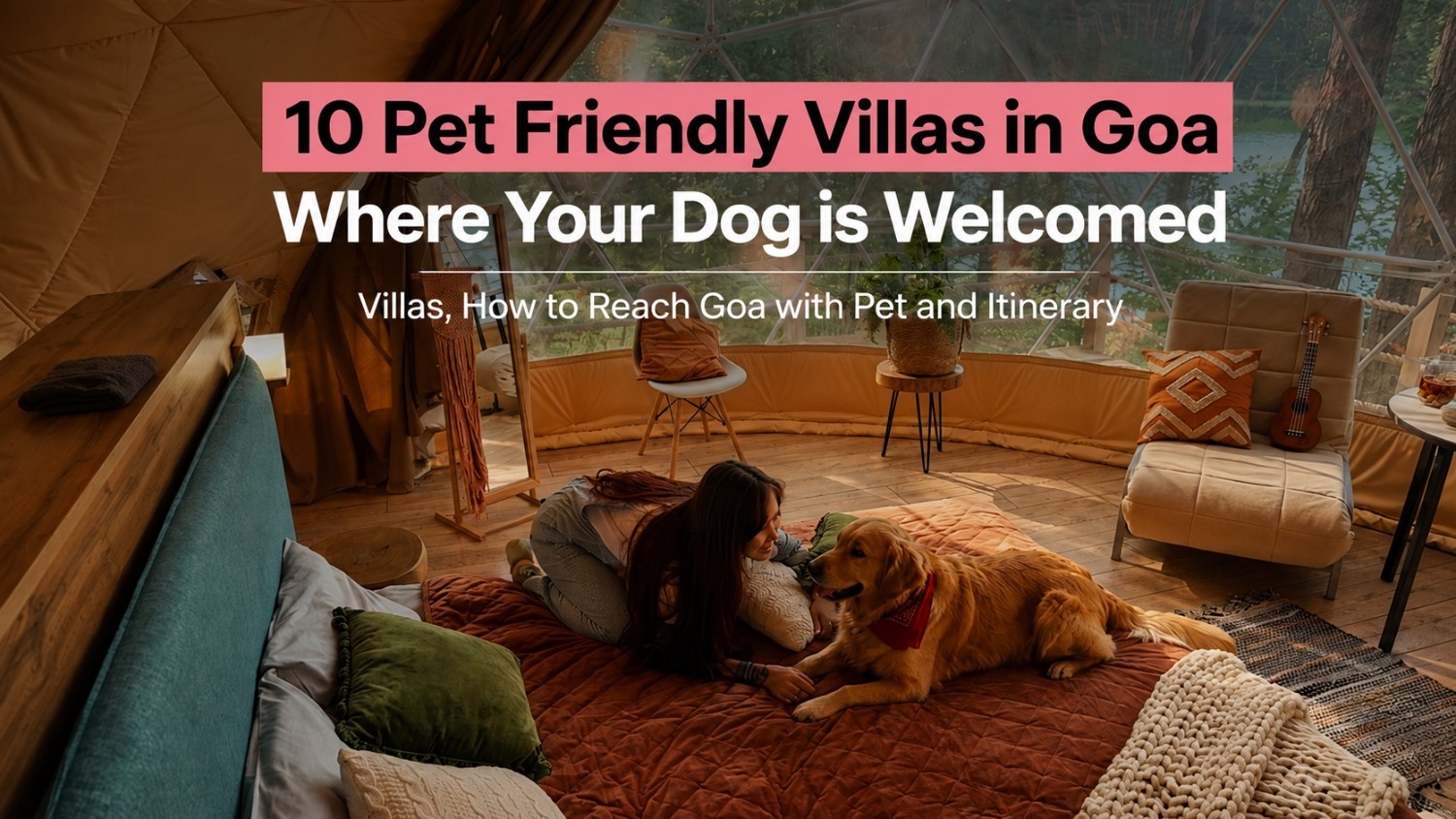 10 Pet Friendly Villas in Goa Where Your Dog Is Genuinely Welcome